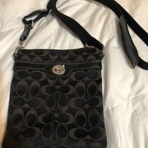 Coach crossbody purse.
